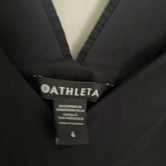 BNWT - Athleta Savannah Jumpsuit - Black Size 6 - Picture 6 of 6